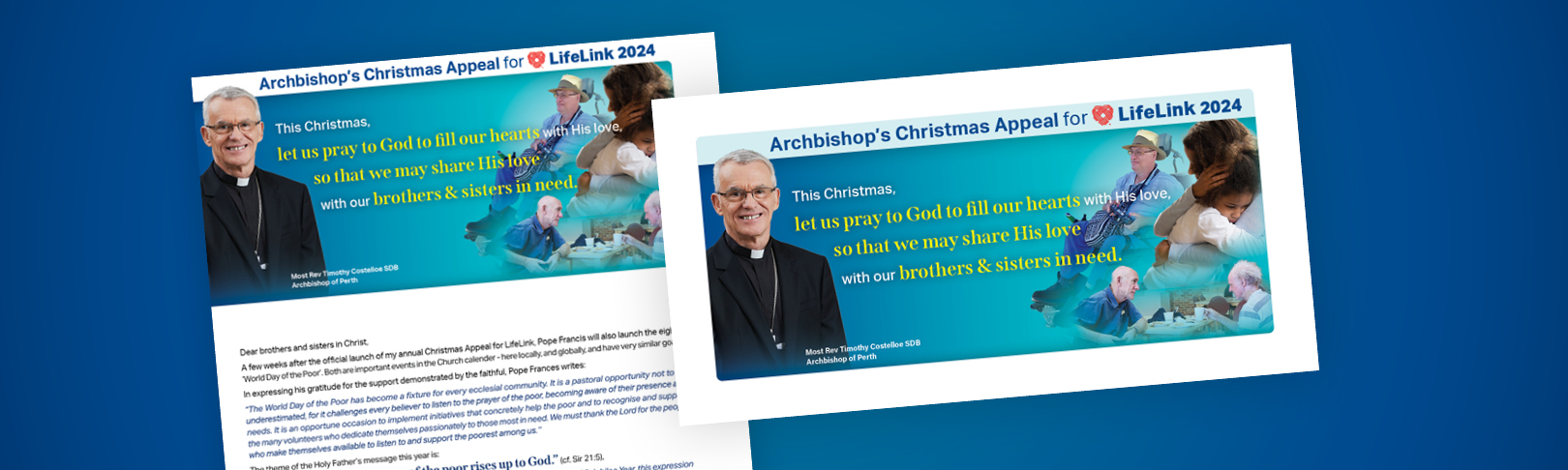 Archbishop’s Christmas Appeal for LifeLink 2024